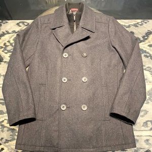 Kenneth Cole Reaction Double Breasted Pea Coat